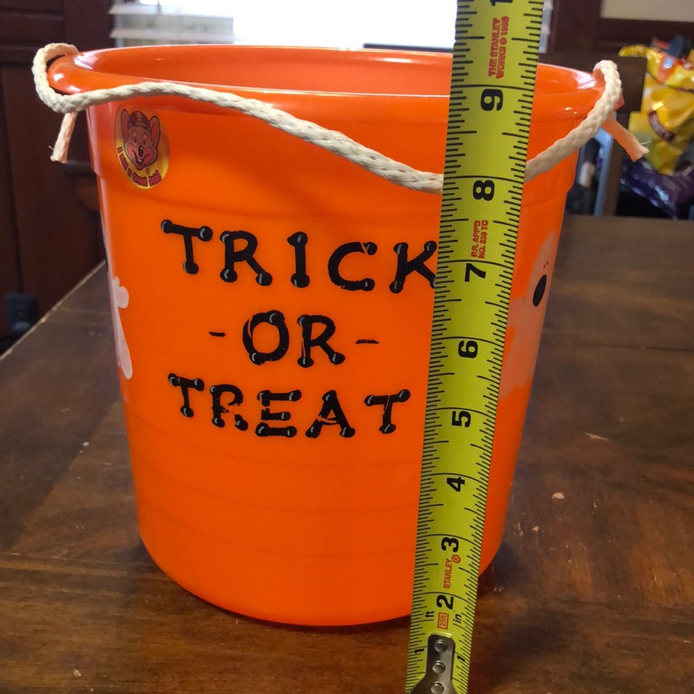 Orange Trick-or-Treat Bucket - Picture 5 of 5